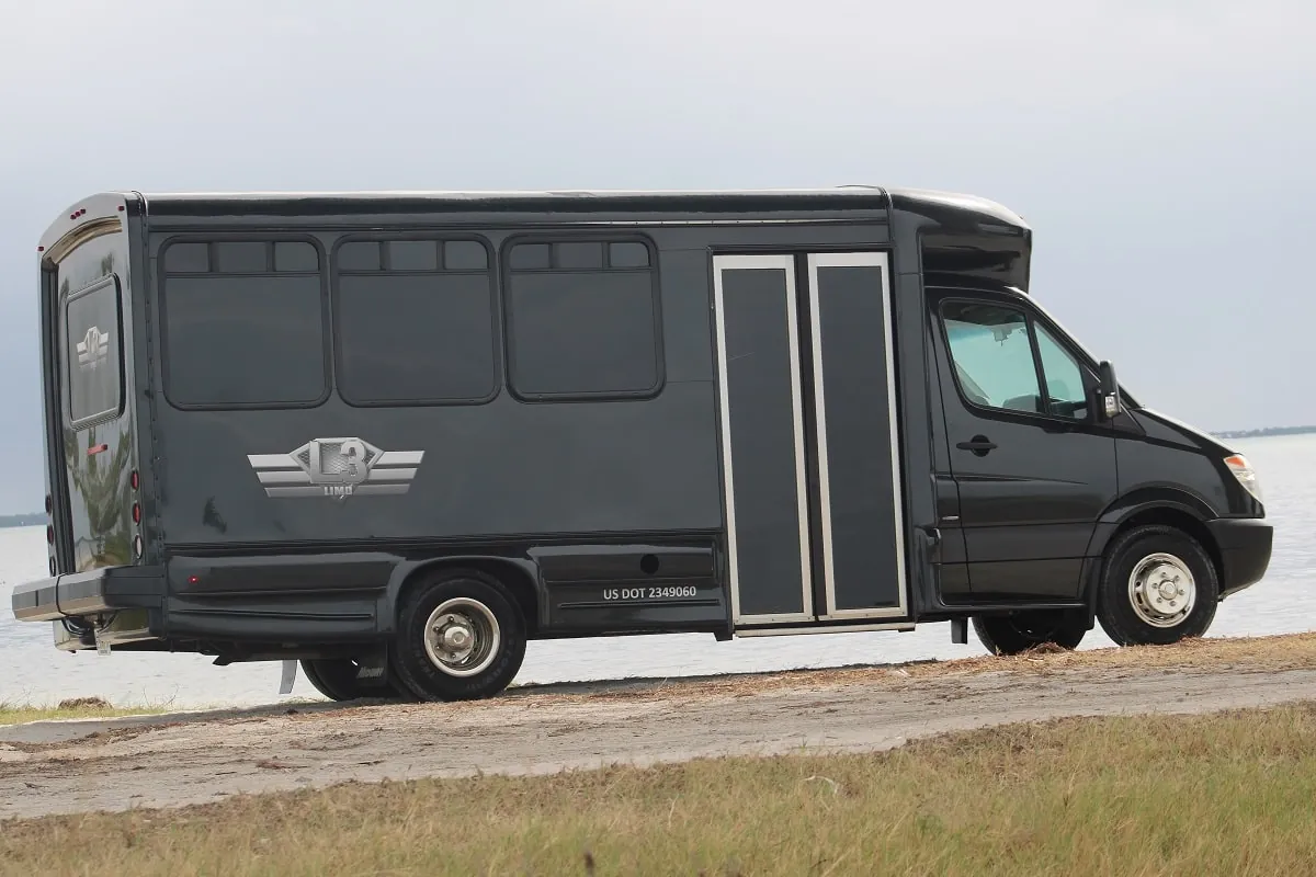 The Benz party bus — photo 3