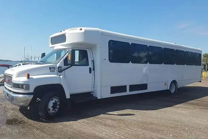 The Executive party bus, exterior