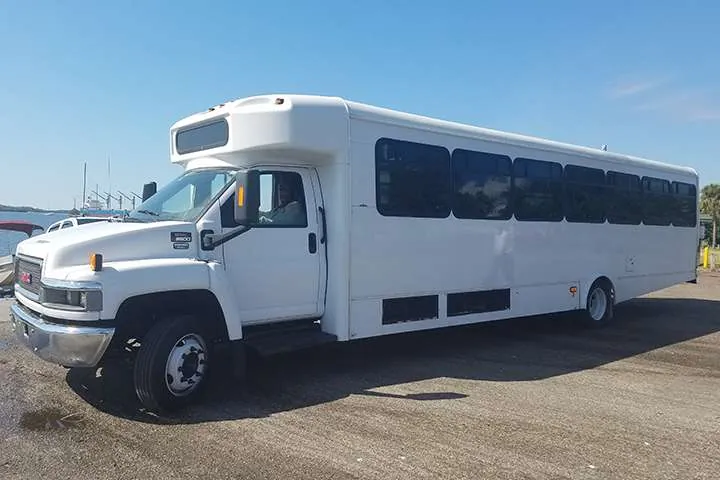 The Executive party bus, exterior