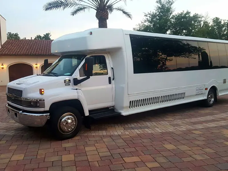 The Signature party bus, exterior
