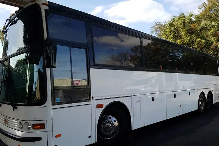 The Ultimate party bus, exterior